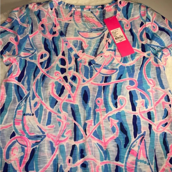 Lilly Pulitzer NWT Etta Top Reel Nauti $48 Size XXS ⚓️ - Picture 5 of 6